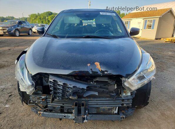 3N1CP5BVXLL537838 2020 NISSAN KICKS Black Front view