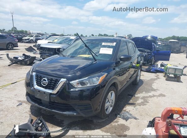 3N1CP5BVXLL542098 2020 NISSAN KICKS Black Vista tres cuartos delantera izquierda