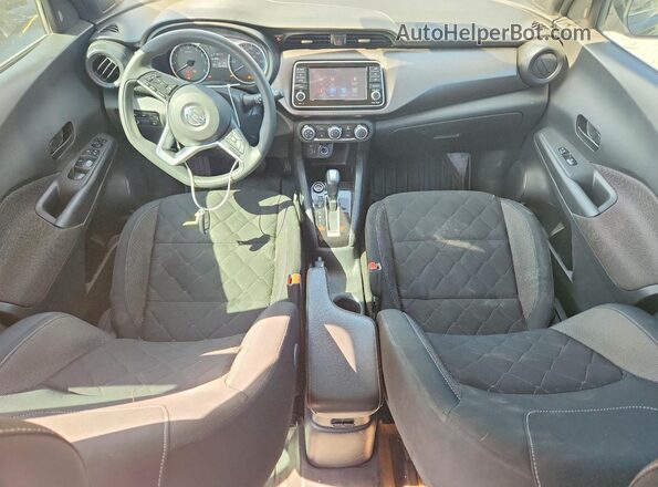 3N1CP5BVXLL572055 2020 NISSAN KICKS Black Dashboard view