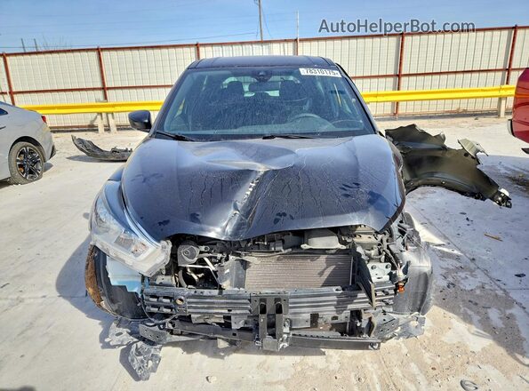 3N1CP5BVXLL572055 2020 NISSAN KICKS Black Front view