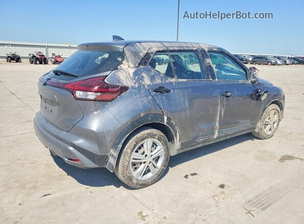 3N1CP5BVXML528316 2021 NISSAN KICKS Gray Задня права чверть