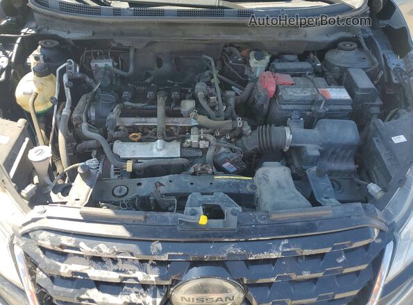 3N1CP5BVXML528316 2021 NISSAN KICKS Gray Вид підкапотного простору