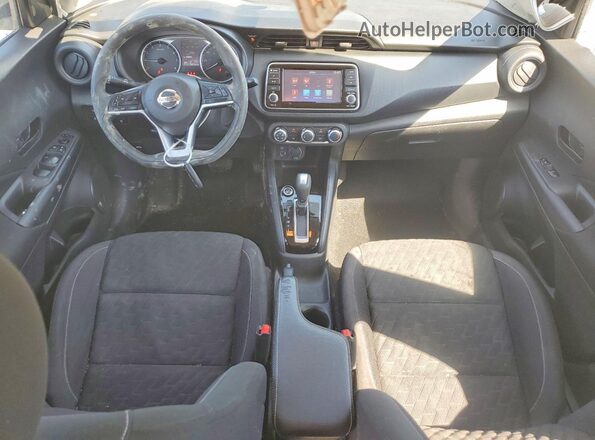 3N1CP5BVXML528316 2021 NISSAN KICKS Gray Вид панелі приладів