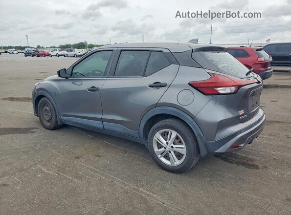 3N1CP5BVXML543298 2021 NISSAN KICKS Серый Задняя левая четверть