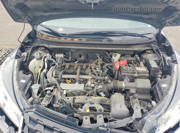 3N1CP5BVXML543298 2021 NISSAN KICKS Серый Вид задней части салона