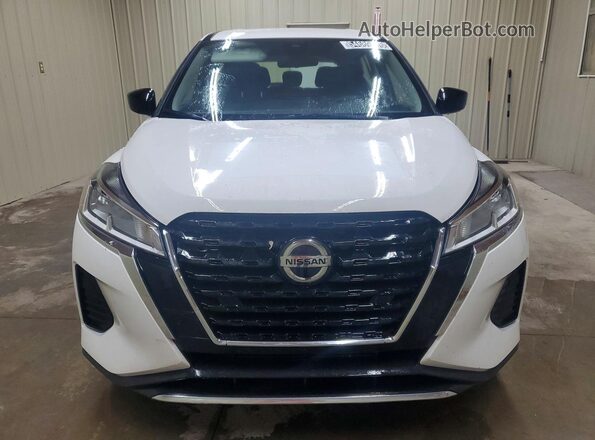 3N1CP5BVXML549523 2021 NISSAN KICKS Белый Вид спереди