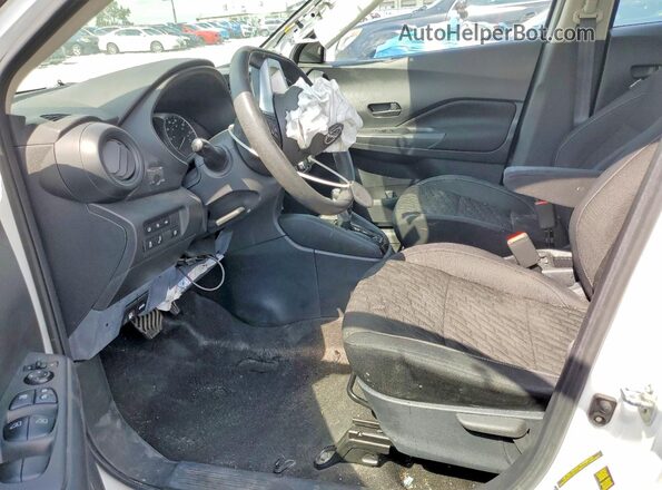 3N1CP5BVXNL520332 2022 NISSAN KICKS White Widok wnętrza z przodu