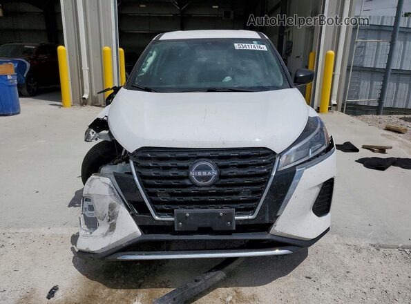 3N1CP5BVXNL520332 2022 NISSAN KICKS White Widok z przodu
