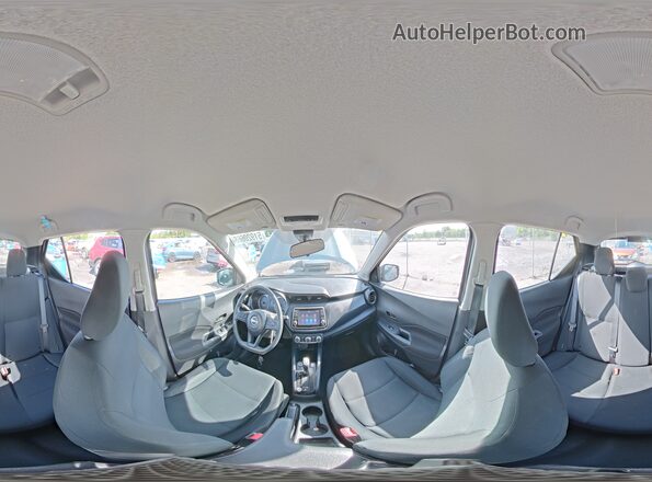 3N1CP5BVXPL569646 2023 NISSAN KICKS Gray Widok wnętrza 360 stopni