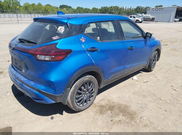 3N1CP5BVXRL481232 2024 NISSAN KICKS Blue Հետևի աջ
