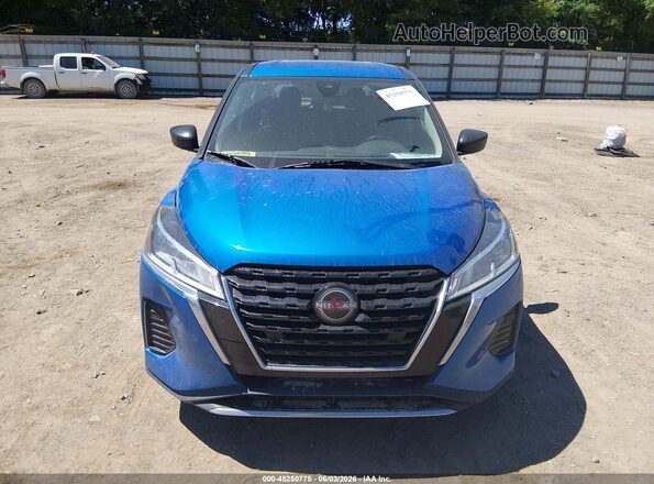 3N1CP5BVXRL481232 2024 NISSAN KICKS Blue Սարքավորումների վահանակի տեսք