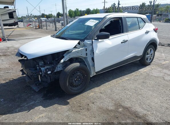 3N1CP5BVXRL522815 2024 NISSAN KICKS White Przód lewy