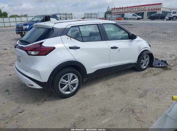 3N1CP5BVXRL555460 2024 NISSAN KICKS Белый Задняя правая четверть