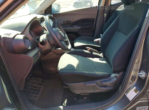 3N1CP5BVXRL583937 2024 NISSAN KICKS Gray წინა სალონის ხედი