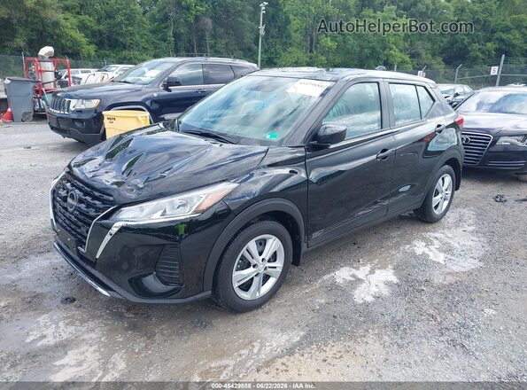 3N1CP5BVXSL491586 2025 NISSAN KICKS PLAY Черный Передняя левая четверть