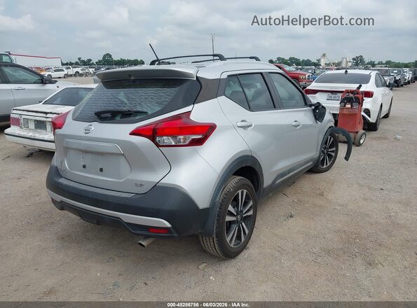 3N1CP5CU0JL508657 2018 NISSAN KICKS Silver Հետևի աջ