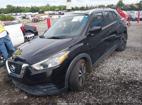 3N1CP5CU0JL511655 2018 NISSAN KICKS Черный Передняя левая четверть