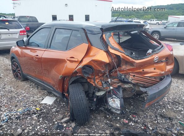 3N1CP5CU0JL524356 2018 NISSAN KICKS Orange Trasero izquierdo