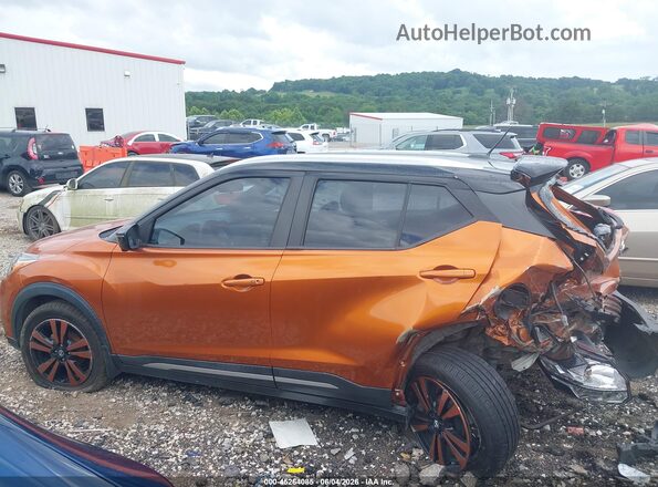 3N1CP5CU0JL524356 2018 NISSAN KICKS Orange Vista interior de 360 grados