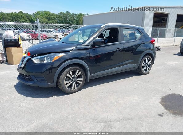 3N1CP5CU0JL541884 2018 NISSAN KICKS Black წინა მარცხენა ხედი სამი მეოთხედიდან