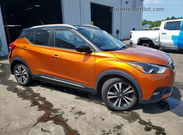 3N1CP5CU0KL522205 2019 NISSAN KICKS Orange Front right