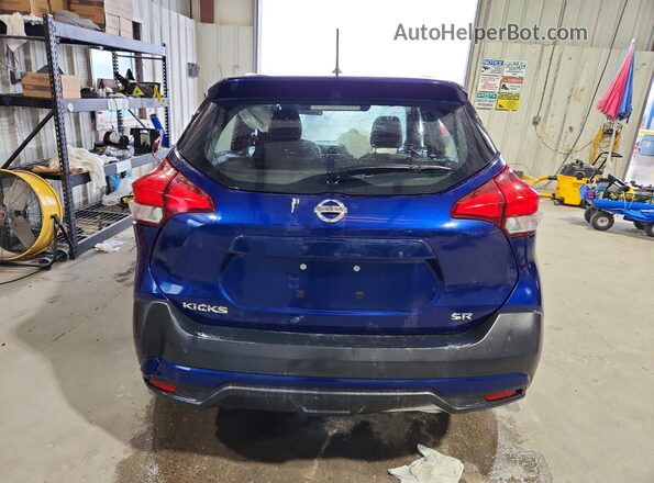 3N1CP5CU0KL532040 2019 NISSAN KICKS Blue Rear view