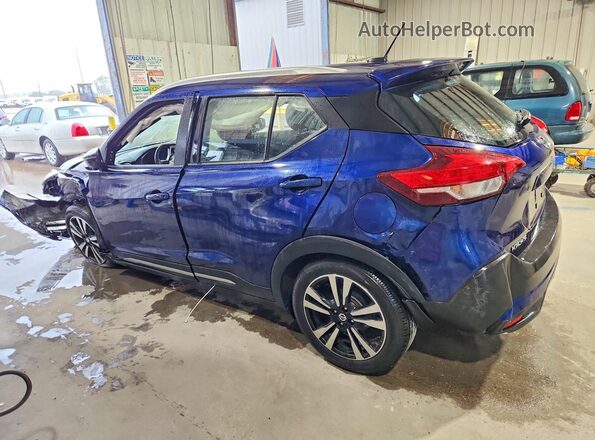 3N1CP5CU0KL532040 2019 NISSAN KICKS Blue Rear left
