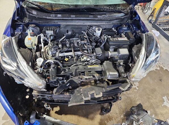 3N1CP5CU0KL532040 2019 NISSAN KICKS Blue Engine compartment view