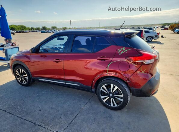 3N1CP5CU0KL549730 2019 NISSAN KICKS Red უკანა მარცხენა