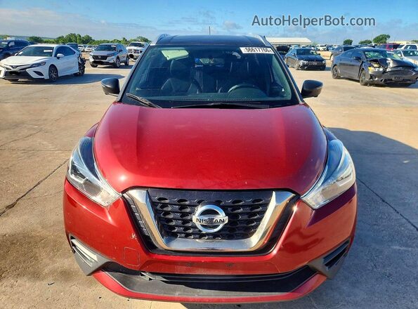 3N1CP5CU0KL549730 2019 NISSAN KICKS Red წინა ხედი