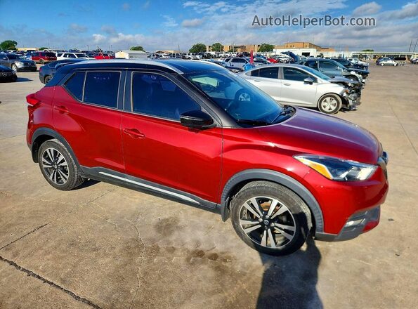 3N1CP5CU0KL549730 2019 NISSAN KICKS Red წინა მარჯვენა