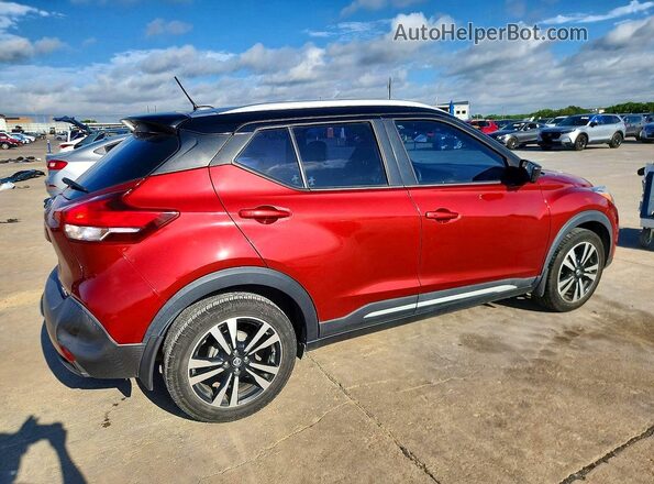 3N1CP5CU0KL549730 2019 NISSAN KICKS Red უკანა მარჯვენა