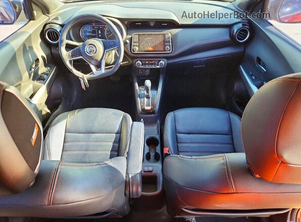 3N1CP5CU0KL549730 2019 NISSAN KICKS Red წინა პანელის ხედი