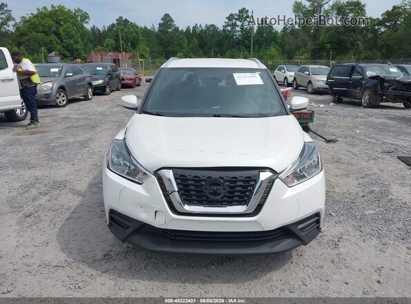 3N1CP5CU0KL555737 2019 NISSAN KICKS White Սարքավորումների վահանակի տեսք