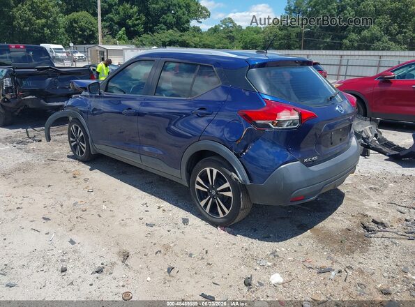 3N1CP5CU1JL496969 2018 NISSAN KICKS Blue Задня ліва чверть
