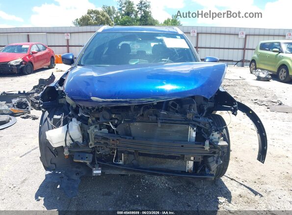 3N1CP5CU1JL496969 2018 NISSAN KICKS Blue Вид щитка приладів