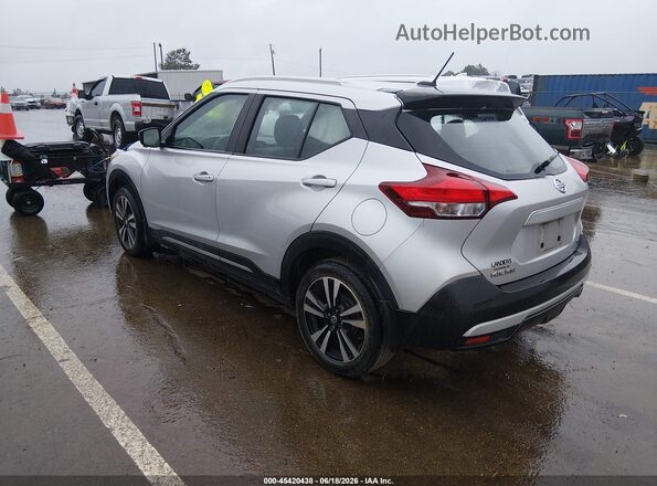 3N1CP5CU1JL507629 2018 NISSAN KICKS Silver Հետևի ձախ