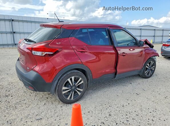 3N1CP5CU1JL541389 2018 NISSAN KICKS Red Задня права чверть