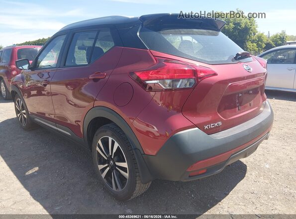 3N1CP5CU1JL543577 2018 NISSAN KICKS Red Задня ліва чверть