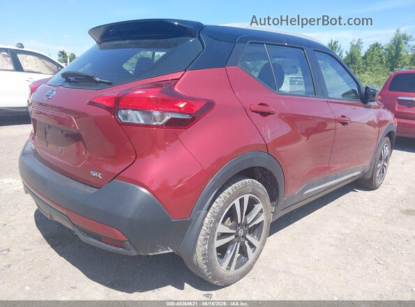 3N1CP5CU1JL543577 2018 NISSAN KICKS Red Задня права чверть