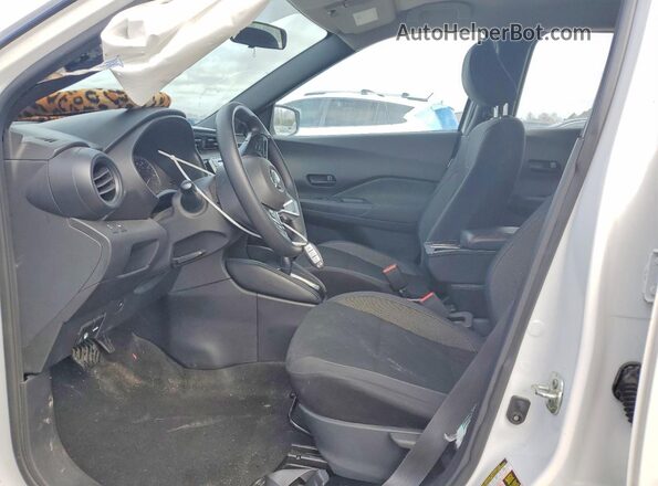 3N1CP5CU1KL491983 2019 NISSAN KICKS Белый Вид салона спереди