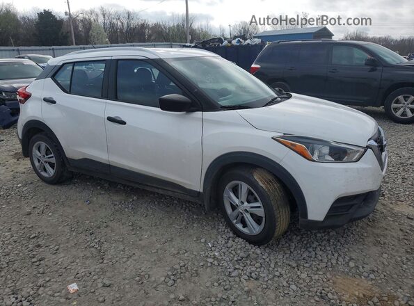 3N1CP5CU1KL491983 2019 NISSAN KICKS Белый Передняя правая четверть