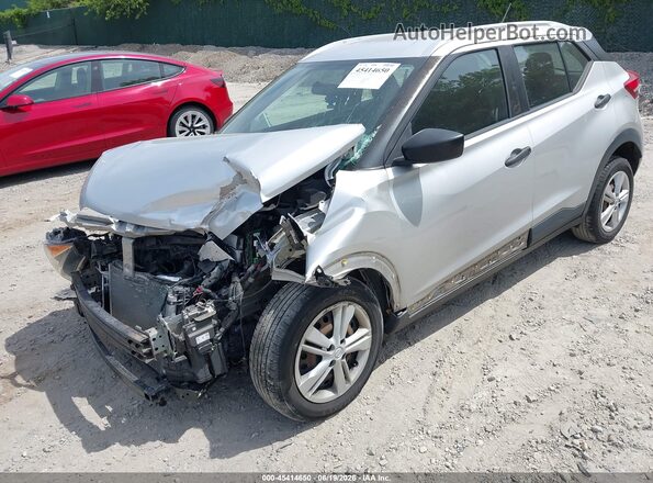 3N1CP5CU1KL501279 2019 NISSAN KICKS Silver Передня ліва чверть