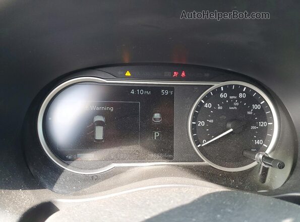 3N1CP5CU1KL506594 2019 NISSAN KICKS Gray Vista del cuadro de instrumentos