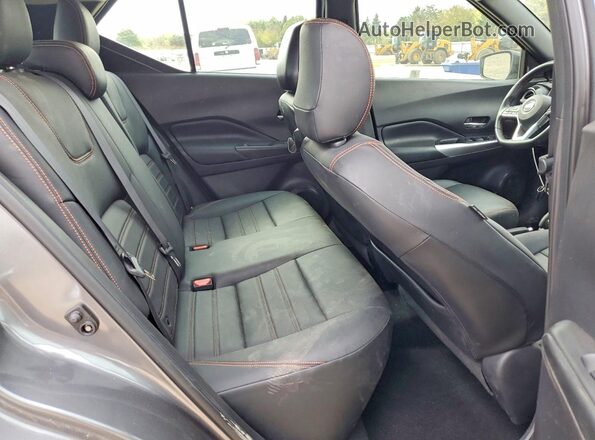 3N1CP5CU1KL506594 2019 NISSAN KICKS Gray Vista de los asientos traseros