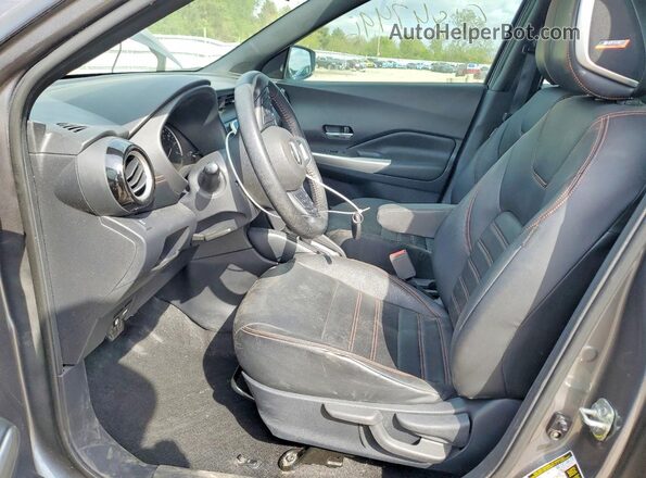 3N1CP5CU1KL506594 2019 NISSAN KICKS Gray Vista interior delantera