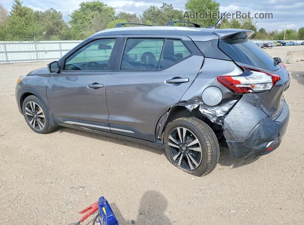 3N1CP5CU1KL506594 2019 NISSAN KICKS Gray Trasero izquierdo