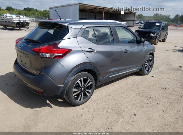 3N1CP5CU1KL515439 2019 NISSAN KICKS Gray Trasero derecho