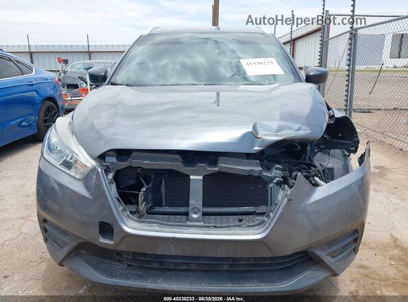 3N1CP5CU1KL517871 2019 NISSAN KICKS Gray Widok z przodu