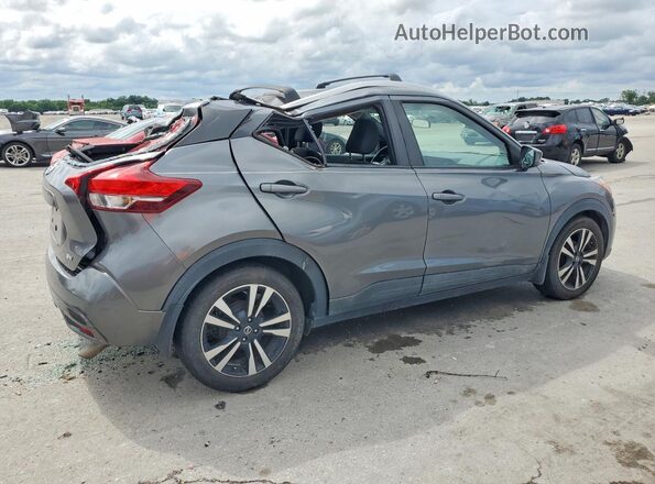 3N1CP5CU1KL544598 2019 NISSAN KICKS Charcoal Задня права чверть